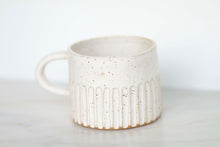 Load image into Gallery viewer, miss charlotte large : handmade fluted ceramic mug