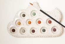 Load image into Gallery viewer, miss painterly nesting cloud palette: handmade ceramic painting palette