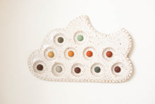 Load image into Gallery viewer, miss painterly nesting cloud palette: handmade ceramic painting palette