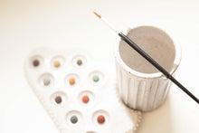 Load image into Gallery viewer, miss painterly nesting cloud palette: handmade ceramic painting palette
