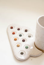 Load image into Gallery viewer, miss painterly simple nesting cloud palette: handmade ceramic painting palette