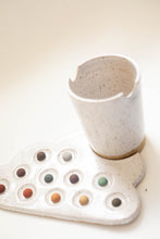 Load image into Gallery viewer, miss painterly simple nesting cloud palette: handmade ceramic painting palette