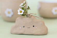 Load image into Gallery viewer, miss linda white + raw *handmade daisy ceramic mug* (Copy)