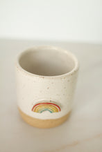Load image into Gallery viewer, miss autumn *handmade rainbow ceramic thumb indent mug*