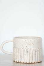 Load image into Gallery viewer, miss charlotte: handmade fluted ceramic mug
