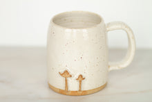 Load image into Gallery viewer, miss bee *handmade ceramic mushroom mug*