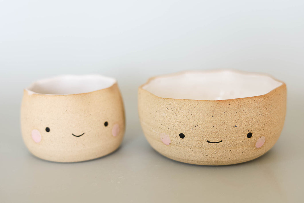 miss dumpling set *handmade ceramic dumpling cup*