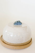 Load image into Gallery viewer, miss betty: stormy cloud butter dish
