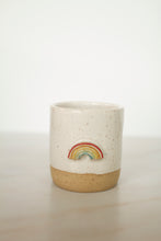 Load image into Gallery viewer, miss autumn *handmade rainbow ceramic thumb indent mug*
