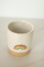 Load image into Gallery viewer, miss autumn *handmade rainbow ceramic thumb indent mug*
