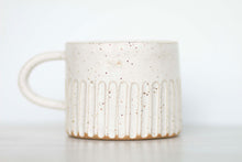 Load image into Gallery viewer, miss charlotte: handmade fluted ceramic mug
