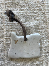 Load image into Gallery viewer, miss ann *handmade ceramic oregon ornament*
